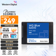 西部數(shù)據(jù)（WD）筆記本臺式機電腦 SSD固態(tài)硬盤 SA510 SATA Blue系列 3D技術 高速讀寫 SA510 250GB