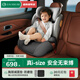 怡戈（Ekobebe）兒童安全座椅3-12歲大童增高墊汽車(chē)用車(chē)載座椅 i-size認證 白鯨灰