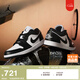 耐克（NIKE）Jordan耐克喬丹AJ1板鞋女子運(yùn)動鞋秋季刺繡板鞋低幫緩震DC0774 101白色/黑/白色 42