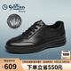 金利來(lái)（goldlion）男鞋休閑鞋潮流板鞋舒適百搭透氣加州鞋G239420161AAD黑色40