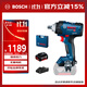 博世（BOSCH）沖擊扳手18V無(wú)刷鋰電400牛米起子機起擰安裝GDS18V-400 5.0Ah單電