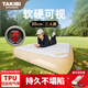 TAKIBI充氣床墊TPU30拉絲自動(dòng)氣墊床午休打地鋪戶(hù)外露營(yíng)彈絲墊防潮墊 【標準版】三人+無(wú)刷泵