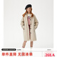 ELLE KIDS法式時尚風(fēng)衣】春秋款女童女式夾克大童中長款百搭時尚風(fēng)衣外套