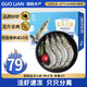 GUO LIAN國聯(lián) 生鮮鹽凍大蝦 無冰凈重3斤 鹽凍特大號45-60只 海產(chǎn)冷凍蝦