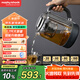 摩飛電器（Morphyrichards）養(yǎng)生壺 煮茶器煮茶壺智能升降電水壺?zé)畨仉姛崴畨孛阅悴ＡЩú鑹睾诓?1.7升 MR6088灰