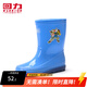 回力童鞋兒童雨鞋新款男童防滑防水鞋子女童寶寶雨靴 藍色 34