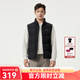 坦博爾羽絨服男短款馬甲秋冬時尚百搭立領(lǐng)保暖外套TAF310107A 黑色 M (170)