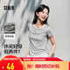 森馬（Semir）短袖T恤女短款套頭衫氣質(zhì)休閑2025夏假兩件緊身衣服109325100013