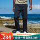 AKSERIES輕復古回潮百搭束腳休閑褲男工裝長(cháng)褲合身易穿搭AK男裝1712001 藏藍 40