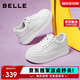 百麗簡(jiǎn)約厚底小白鞋25新款休閑增高板鞋B2597BM5 白色 36
