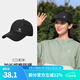 駱駝（CAMEL）戶(hù)外運動(dòng)棒球帽男女鴨舌帽透氣遮陽(yáng)秋冬遮臉?lè )罆衩弊?133BARC017，幻影黑 均碼