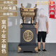 伯莎丹頓鼎盛千秋金屬鼎擺件落地方鼎送老板公司開(kāi)業(yè)周年工廠(chǎng)慶典大堂裝飾F3-1.86米