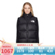 the North Face北面美版1996 RETRO NUPTSE羽絨馬甲男女款700蓬(鴨絨鵝絨隨機(jī)) NF0A3JQS女款LE4-黑色 M