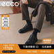 愛步（ECCO）正裝鞋 增高牛皮休閑皮鞋男 雅仕男鞋系列207124 黑色39