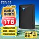 憶捷（EAGET）移動硬盤 1TB 雙盤備份 USB3.0 G20PRO 2.5英寸 外接外置存儲數(shù)據(jù)照片 高速傳輸防震 黑色