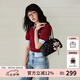 歐時(shí)納（JUST STAR）法棍包包女款2025年新款輕奢侈單肩包波士頓腋下包七夕情人節(jié)禮物