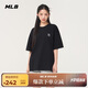 MLB短袖男女情侶T恤運(yùn)動(dòng)休閑t恤純色時(shí)尚百搭3ATSB5053-50BKS-XL