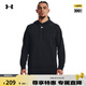 安德瑪（UNDERARMOUR）秋冬Rival男子抓絨運(yùn)動(dòng)休閑衛(wèi)衣1379757 黑色001 XXL