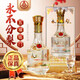 五糧液股份出品 濃香型白酒 龍年生肖酒 婚宴喜酒過(guò)節送禮純糧食酒 52度 500mL 1瓶 水晶瓶裝