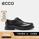 愛步（ECCO）德比鞋男鞋 25年夏季商務(wù)正裝皮鞋 都市首爾522334 黑色52233401001 40