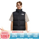the North Face北面美版1996 RETRO NUPTSE羽絨馬甲男女款700蓬(鴨絨鵝絨隨機(jī)) NF0A3JQQ男款LE4-黑色 M