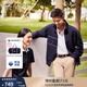 TOMMY HILFIGER【保暖抓絨】秋冬男簽字體刺繡立領(lǐng)重磅開(kāi)衫衛衣外套78J8940 深藍色FAP XL （推薦：165-180斤）