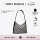 Tory Burch湯麗柏琦【七夕禮物】T MONOGRAM 提花流浪包HOBO牛角包TB 169376 Tory 海軍藍  405 OS