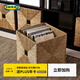 宜家（IKEA）KNIPSA克尼薩籃自然海草籃筐收納箱手工編織收納筐現(xiàn)代 褐色