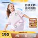 Converse匡威兒童裝女童純棉短袖短褲2件套夏季新品兒童T恤短褲套裝 淡紫色 140 /64 【建議身高128-140cm】