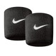耐克（NIKE）籃球網(wǎng)球羽毛球吸汗護(hù)腕運(yùn)動(dòng)跑步吸汗護(hù)腕帶兩只裝男女護(hù)手腕 黑/白NNN04010OS 兩只裝