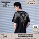 BOY LONDON【暗黑羅盤】夏情侶款短袖權(quán)杖印花炸街潮牌T恤N01906 N0103902 M
