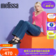 Melissa（梅麗莎）新款時(shí)尚編織女士簡(jiǎn)約通勤果凍羅馬涼鞋32408 啞光黑色 37