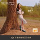 愛步（ECCO）BIOM 2.1運動鞋女 倪妮同款防水緩震耐磨戶外登山鞋  健步823883 黑色/白色82388351422 38