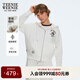 Teenie Weenie小熊女裝連帽衛衣2025秋新款清新活力多巴胺拉鏈上衣