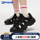 FILA FUSION斐樂趙露思同款潮牌山脈鞋涼鞋2025戶外沙灘鞋女鞋運動鞋