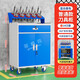 菲?？藬悼氐毒吖馛NC加工中心刀具車(chē)車(chē)間用工具柜BT50 bt40刀柄架管理柜 刀具柜BT30（14刀套） 0.8mm
