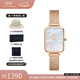 丹尼爾惠靈頓（DanielWellington）dw手表女 星辰貝母女士手表石英歐美腕表 生日禮物送女友 DW00100578【表盤-冰川白】
