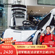 Geleeo兒童電動(dòng)車蘭博基尼玩具車四驅(qū)汽車遙控可坐大人寶寶1-3-6歲禮物 【白色】小型四驅(qū)+皮座+手機(jī)遙控 生日【官方正品授權(quán)】