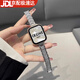 優(yōu)倫詩(shī)適用華為手表watch FIT4表帶Fit4Pro施華洛金屬滿(mǎn)鉆FIT3腕帶智能手表高級Fit2夏季運動(dòng)女士表鏈 銀色【滿(mǎn)天星金屬細款】 適用華為Fit4/4pro【配連接器】20MM