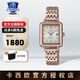 卡西歐（CASIO）手表女表簡約小眾設(shè)計小表盤商務(wù)指針表石英表節(jié)日七夕禮物送女友 SHS-D400CG-7APR