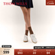 THOM WILLS【張凌赫同款】【女鞋】德訓鞋女休閑真皮夏季小白鞋WG781 淺灰白色WG781 37 /5.5碼