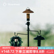 THOUS WINDS千風(fēng)戶外M10折疊雙頭燈桿架營地?zé)魭旃醇茕X合金支架可拆便攜架桿 M10折疊雙頭輕量燈桿架 黑色