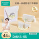 全棉時(shí)代嬰兒紗布汗巾 兒童寶寶純棉吸汗背巾25×50cm 斑馬+松鼠+長(zhǎng)頸鹿3條