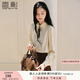 香影學院風白色襯衫女長袖2025秋季新款減齡襯衣正肩通勤領(lǐng)結(jié)上衣 鷺白 L 165/88A/110-125斤
