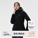 KOLON SPORT/可隆輕量羽絨服 女子戶外運(yùn)動(dòng)防水透濕耐磨可拆卸連帽服 LKDJ4WNT44-BK 黑色 S (160/84A)