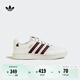 adidas NY 90 STRIPES經(jīng)典運動(dòng)板鞋男女阿迪達斯三葉草 漢玉白/紅色/金色   42.5