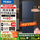 海爾（Haier）冰箱雙開門二門小型冰箱風(fēng)冷無霜一新等級(jí)能效家用超薄節(jié)能省電兩門冰箱以舊換新國家補(bǔ)貼 【熱銷爆款】202升冰箱風(fēng)冷無霜智能省電