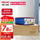 德力西（DELIXI）BV4平方銅芯電線 家裝家用線 單芯硬線 國(guó)標(biāo)純銅線  空調(diào)線接地線 藍(lán)色 100米(紅塑盤(pán))