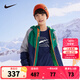NIKE 耐克童裝男童復(fù)合夾克冬季新款兒童保暖加絨連帽外套 靛藍色 150 /72 【建議身高140-152cm】