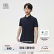 KOLON SPORT/可隆SECO空氣POLO衫 男子戶(hù)外吸濕速干防曬UPF50+抗菌T恤上衣 LHPT5AT885-NV 藏藍(lán) XL180/100A